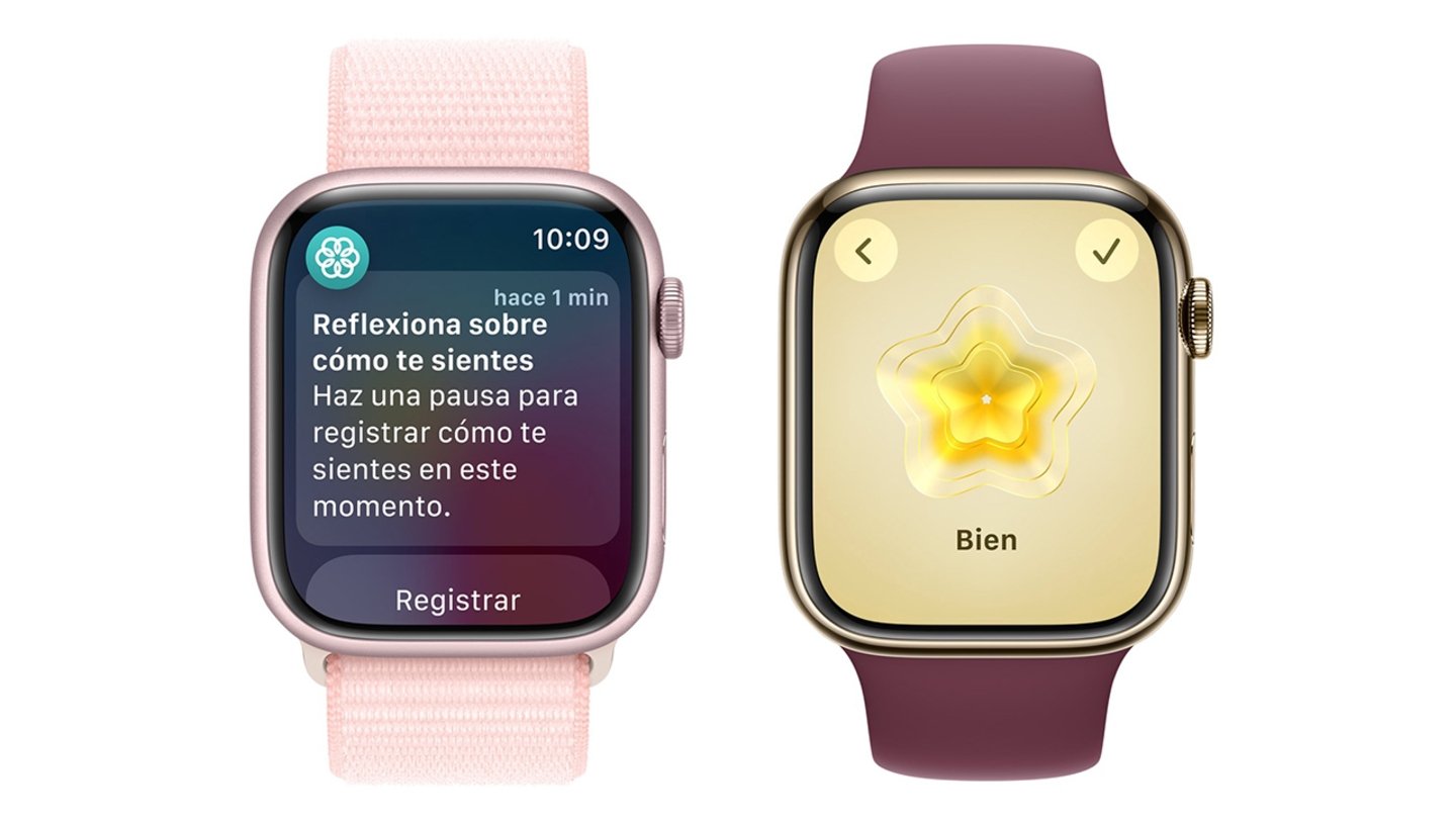Capturas de pantalla del Apple Watch