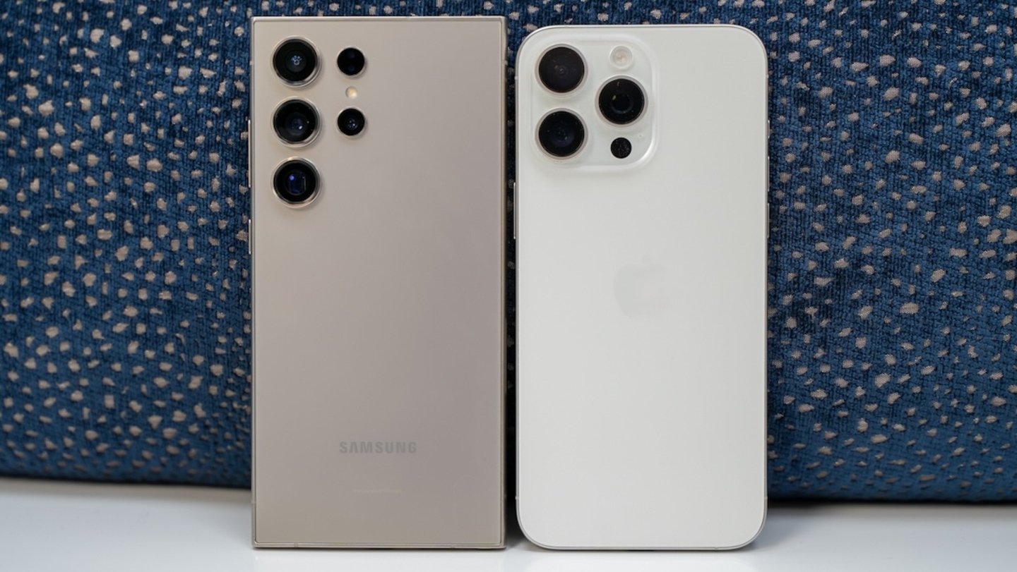 Una gran batalla entre las mejores baterias del mercado, iPhone 15 Pro Max y Samsung Galaxy S24 Ultra