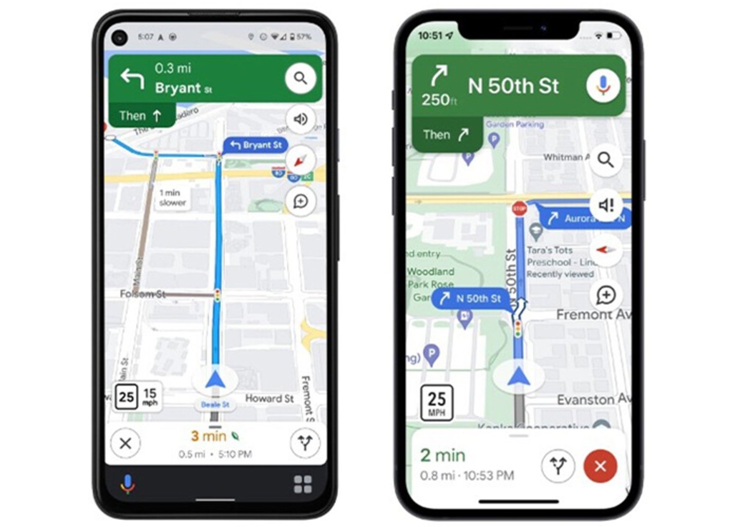 Diferencias entre Apple Maps y Google Maps-Precision