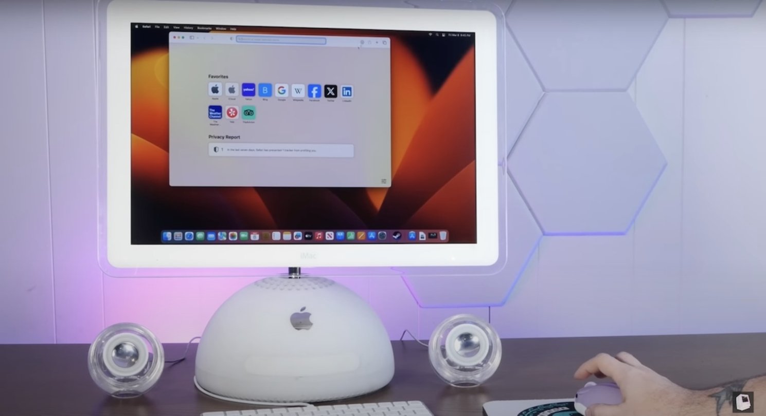 El iMac G4 es totalmente utilizable después de varios cambios internos