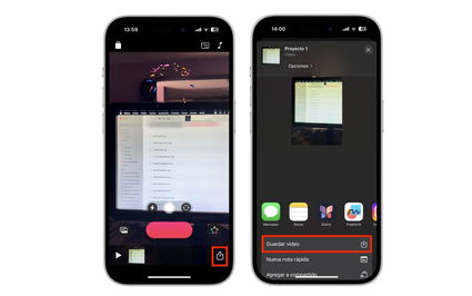 Guarda el vídeo final con stickers.