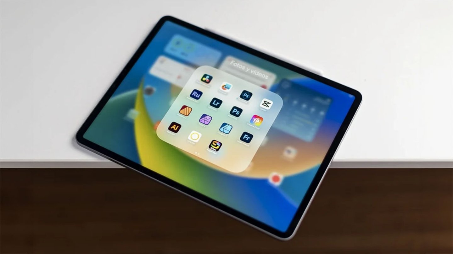 iPad Pro de Apple sobre una mesa