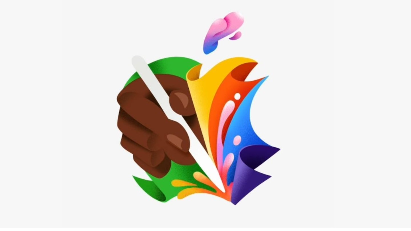 Logotipo de Apple del evento del 7 de mayo