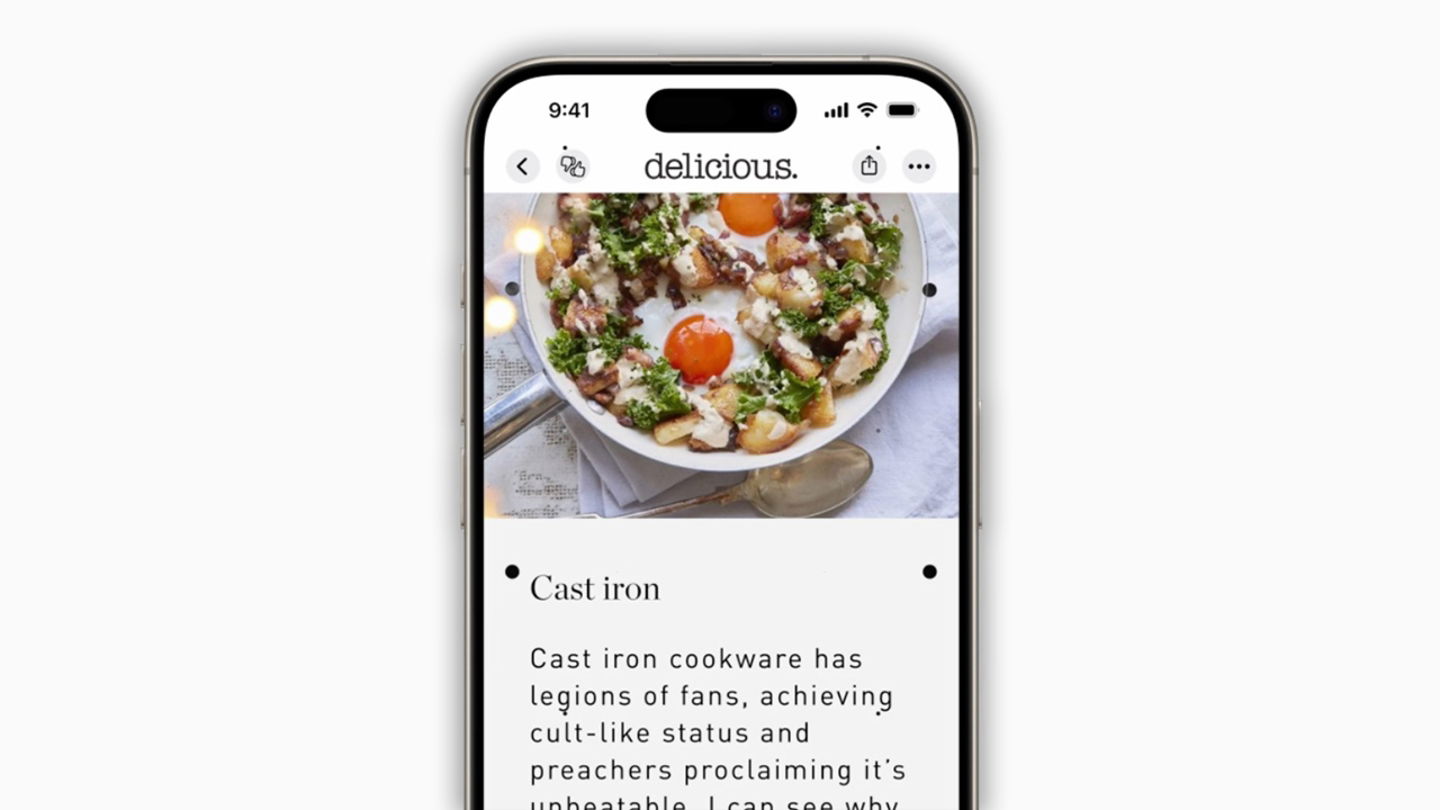Vehicle Motion Cues de iOS 18