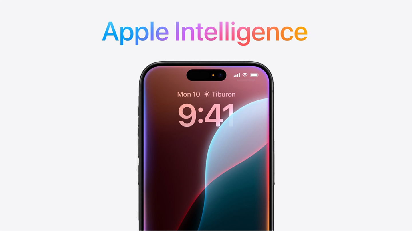 Apple Intelligence en un iPhone