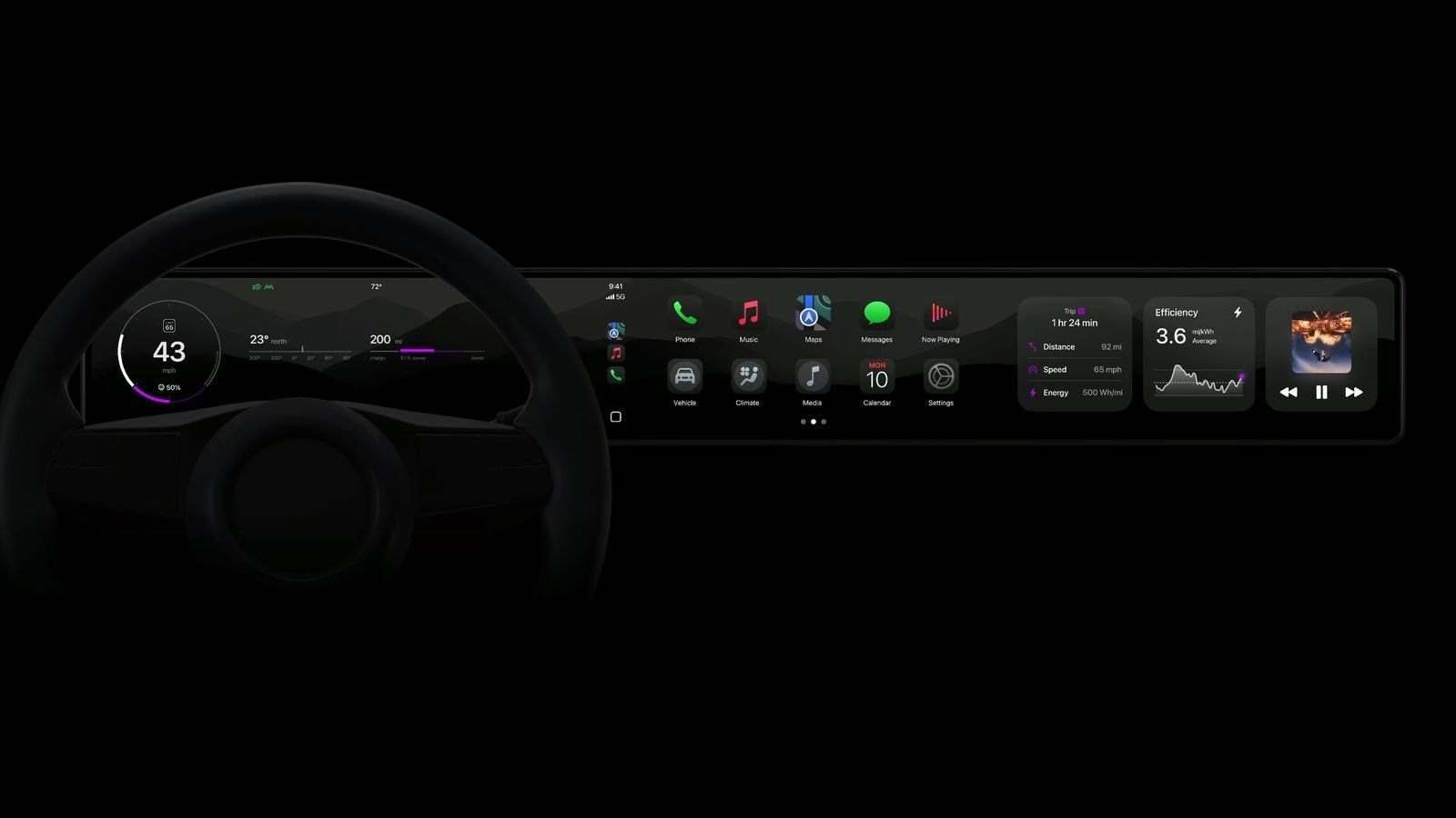 CarPlay de próxima generación personalizable