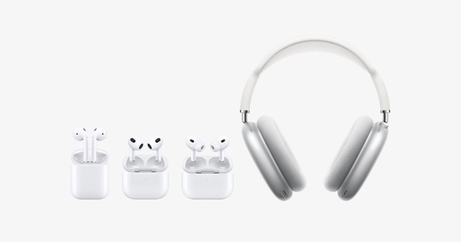 Todos los AirPods disponibles para compra