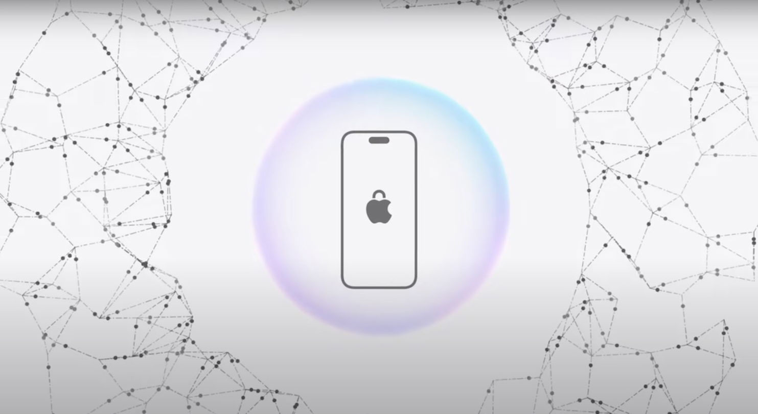 Icono de privacidad en un iPhone