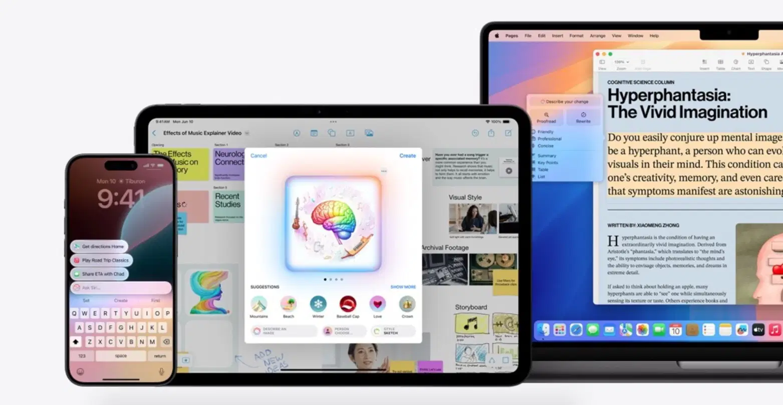 Apple Intelligence en iPhone, iPad y Mac