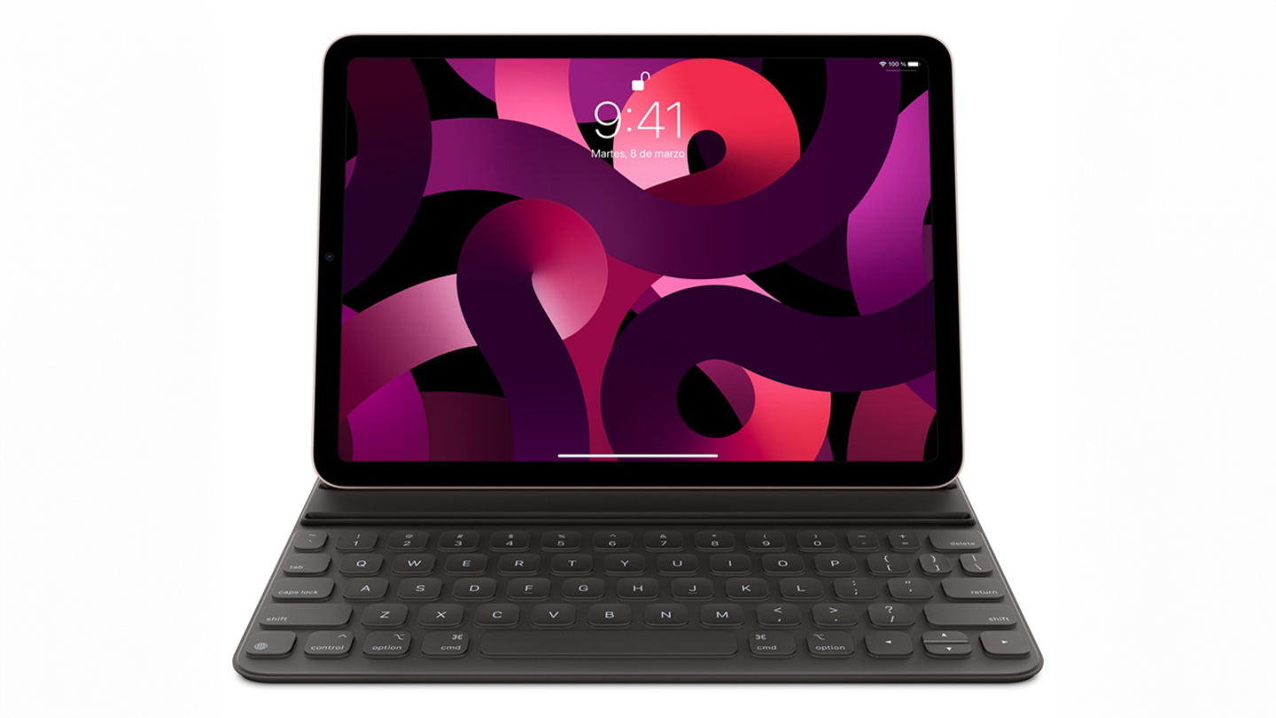 El Smart Keyboard Folio en un iPad