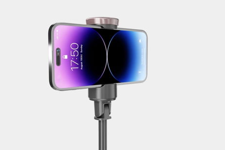 Este trípode para iPhone con rotación de 360º se convierte en palo selfie y está de oferta