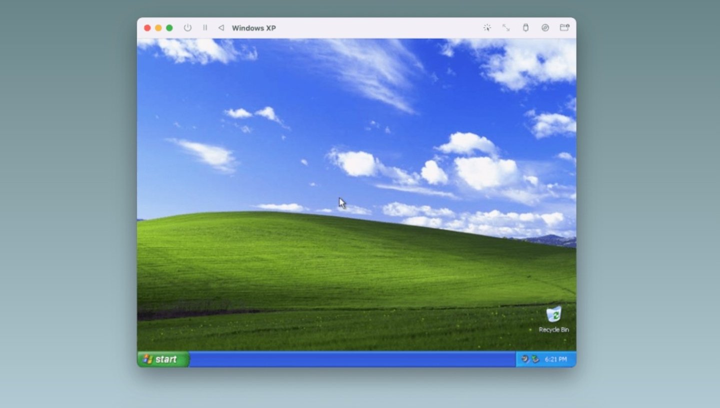 Windows XP mediante emulador