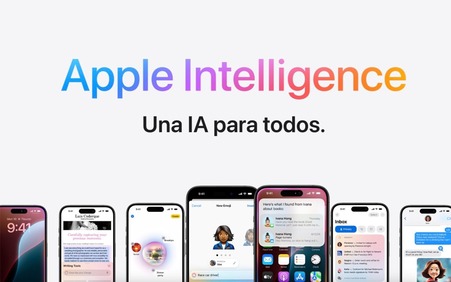 Apple Intelligence en el iPhone