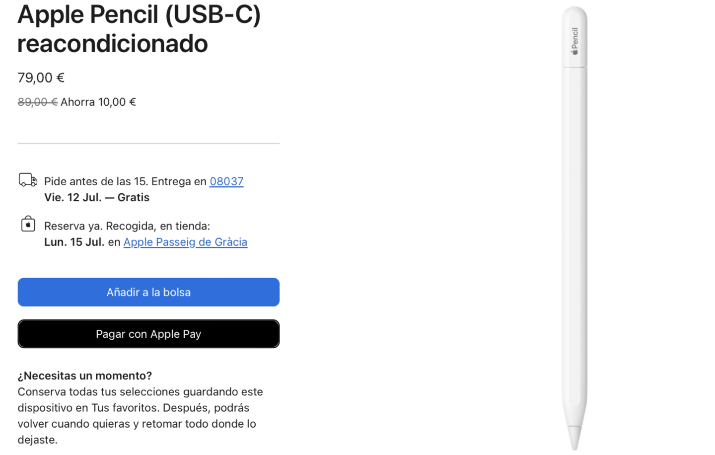 Apple Pencil USB-C