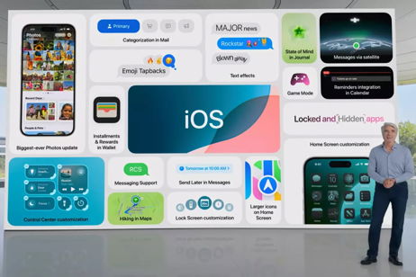 Algunas de las novedades de iOS 18 no llegarán hasta iOS 18.1