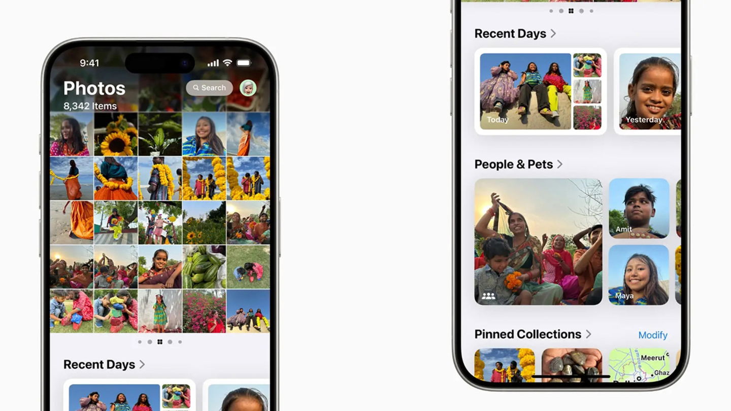 Apple presume de la nueva app Fotos de iOS 18. Y a mi me gustaba más antes