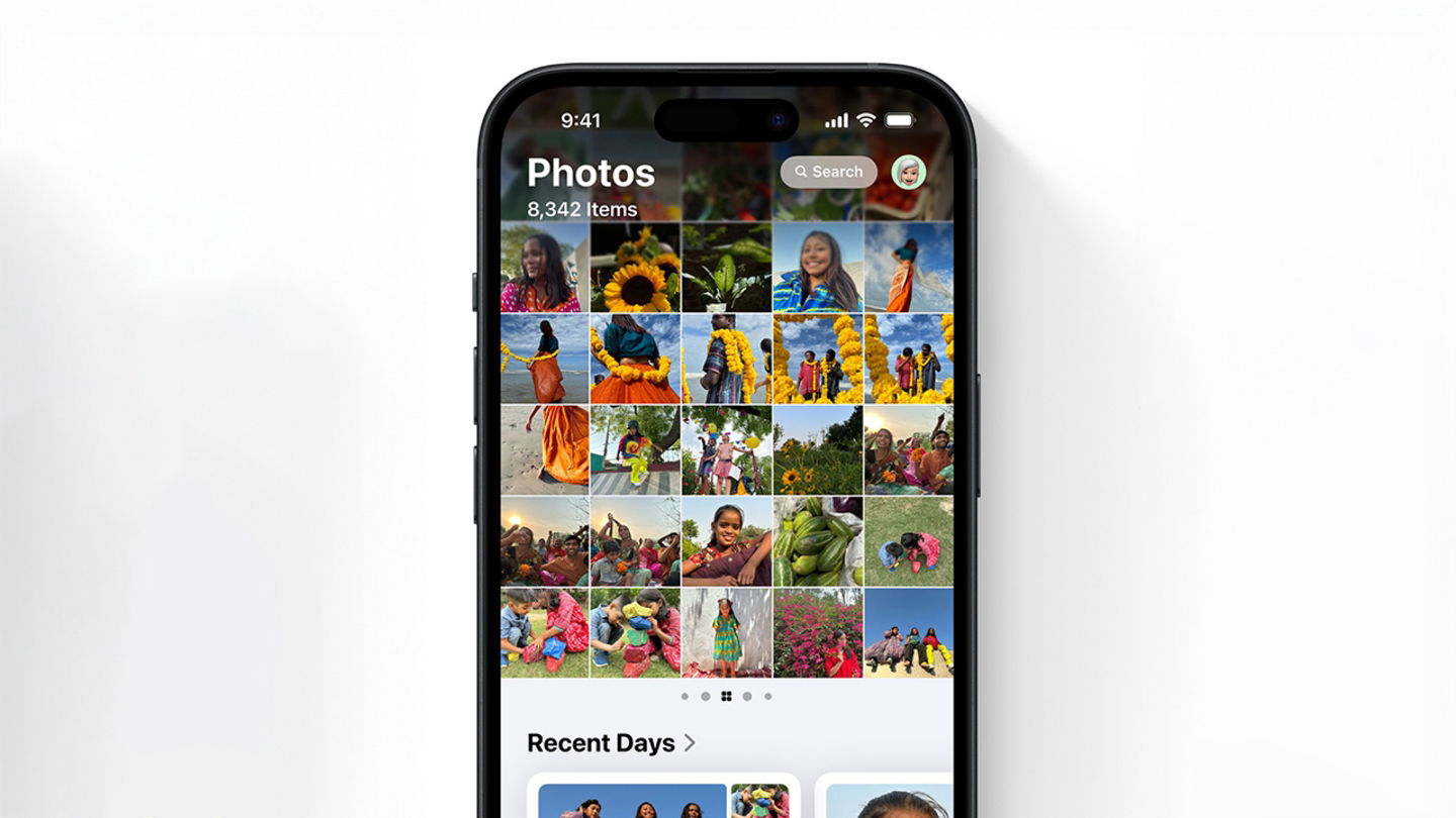 App Fotos de iOS 18