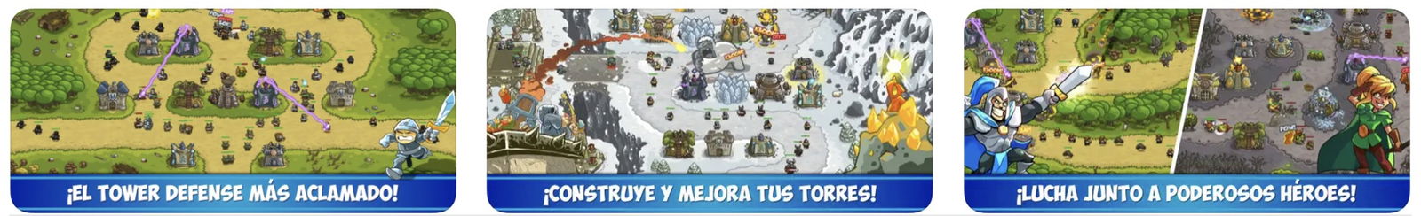 Presentación del juego Kingdom Rush