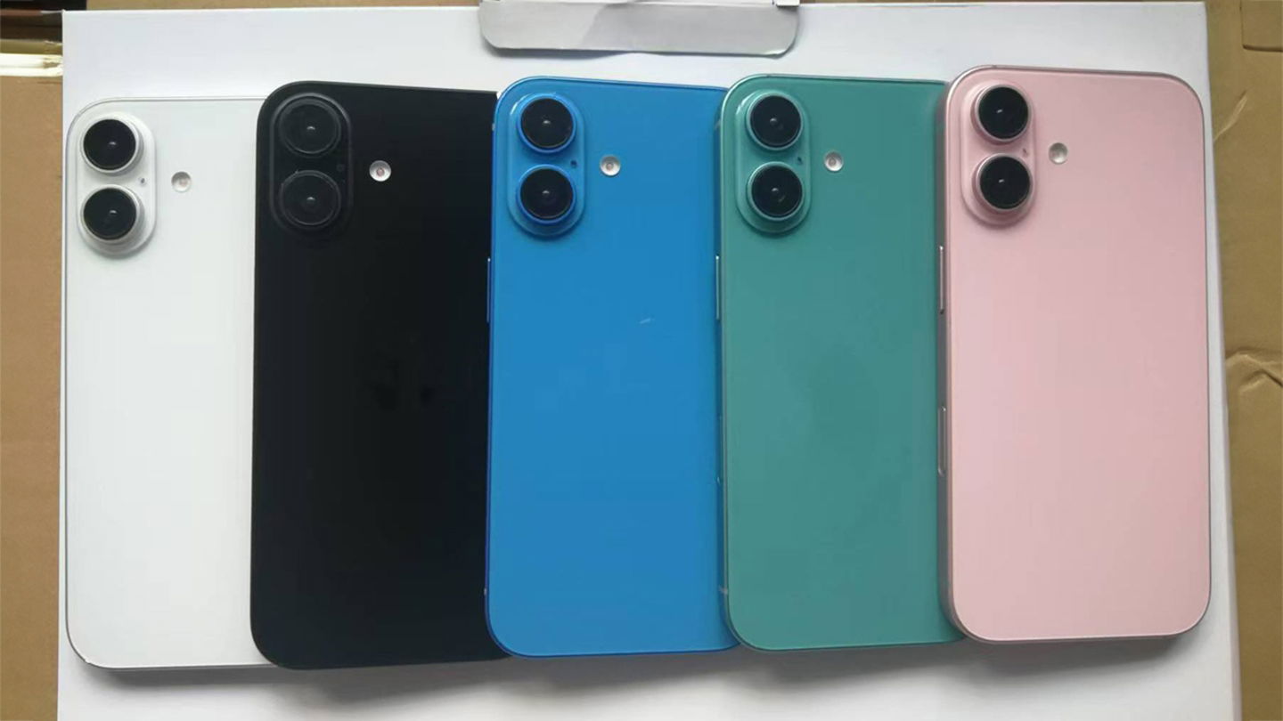 Maquetas de los iPhone 16 en sus nuevos colores