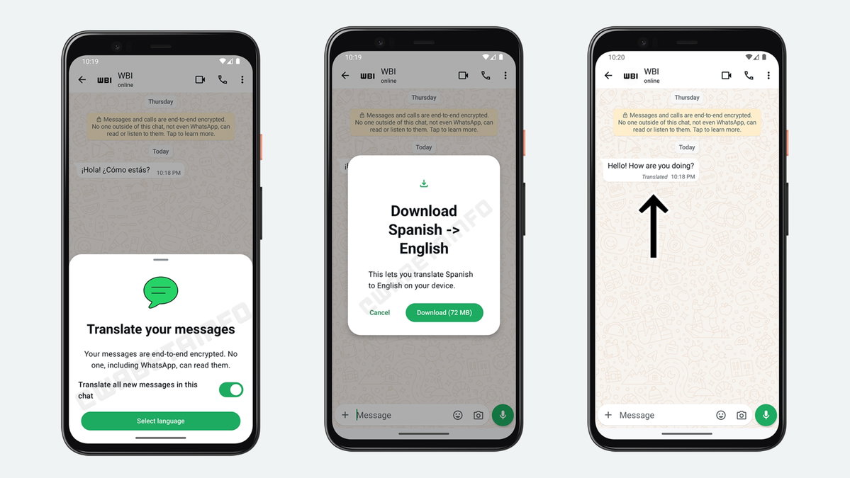 WhatsApp planea introducir una nueva función para traducir mensajes de ...