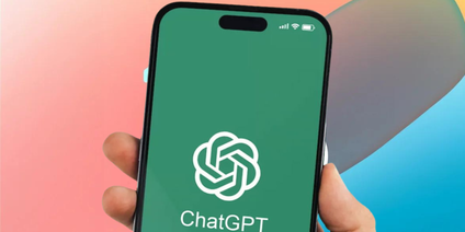 iPhone with the chatgpt icon