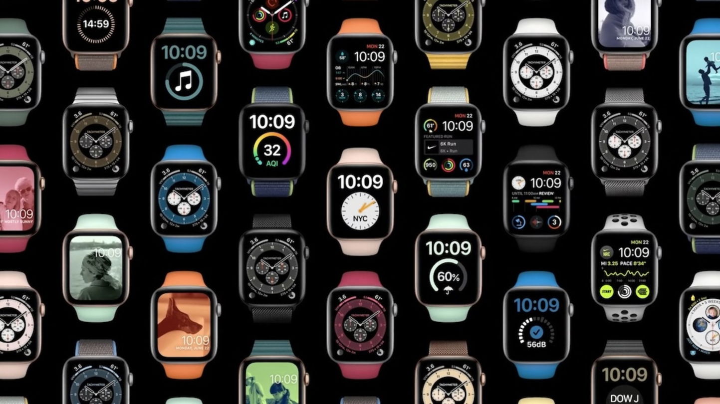 Apple Watch con watchOS 7