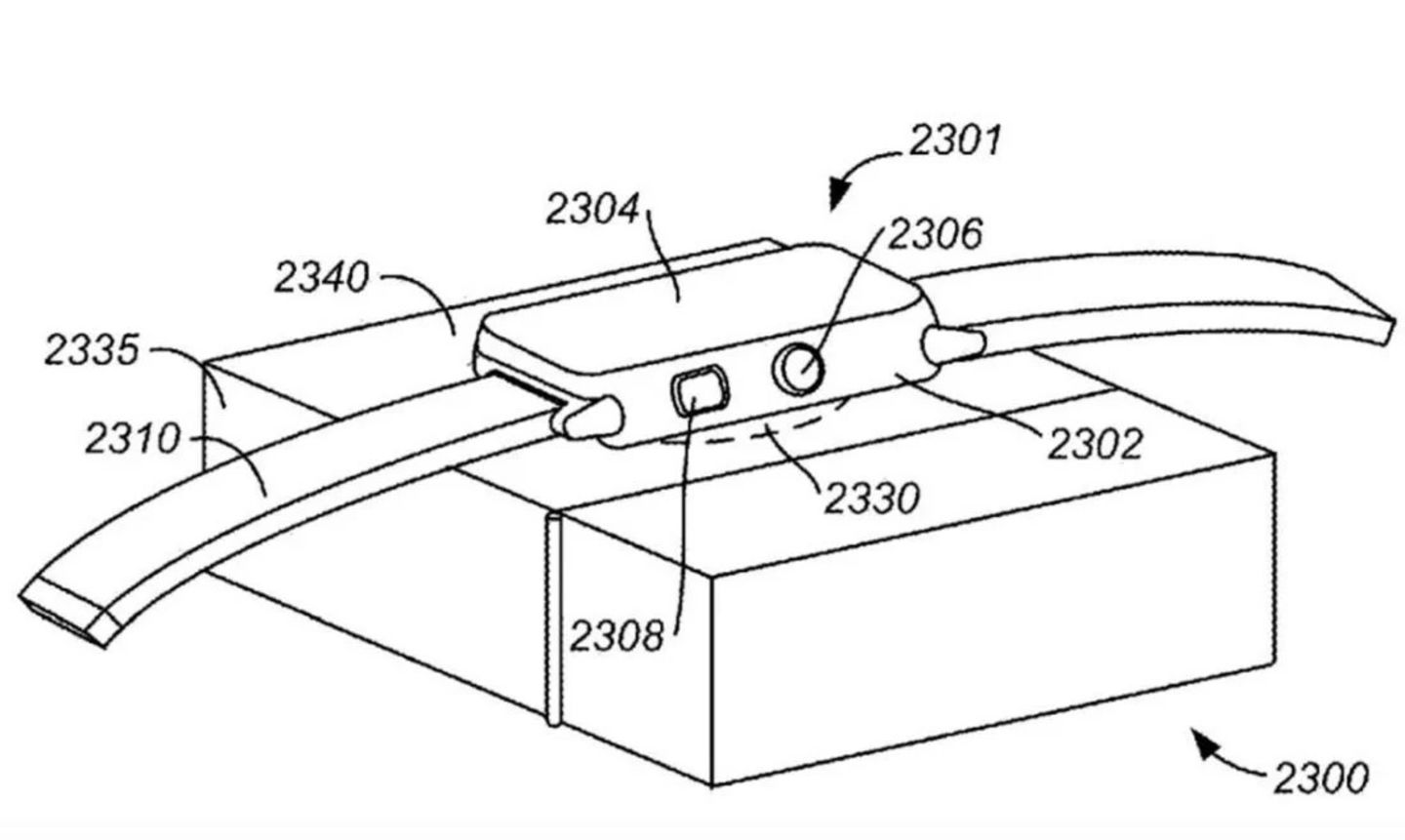 Patente de un estuche de carga basado en AirPods