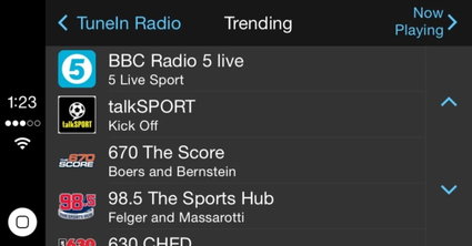 Radio Stations on TuneIn