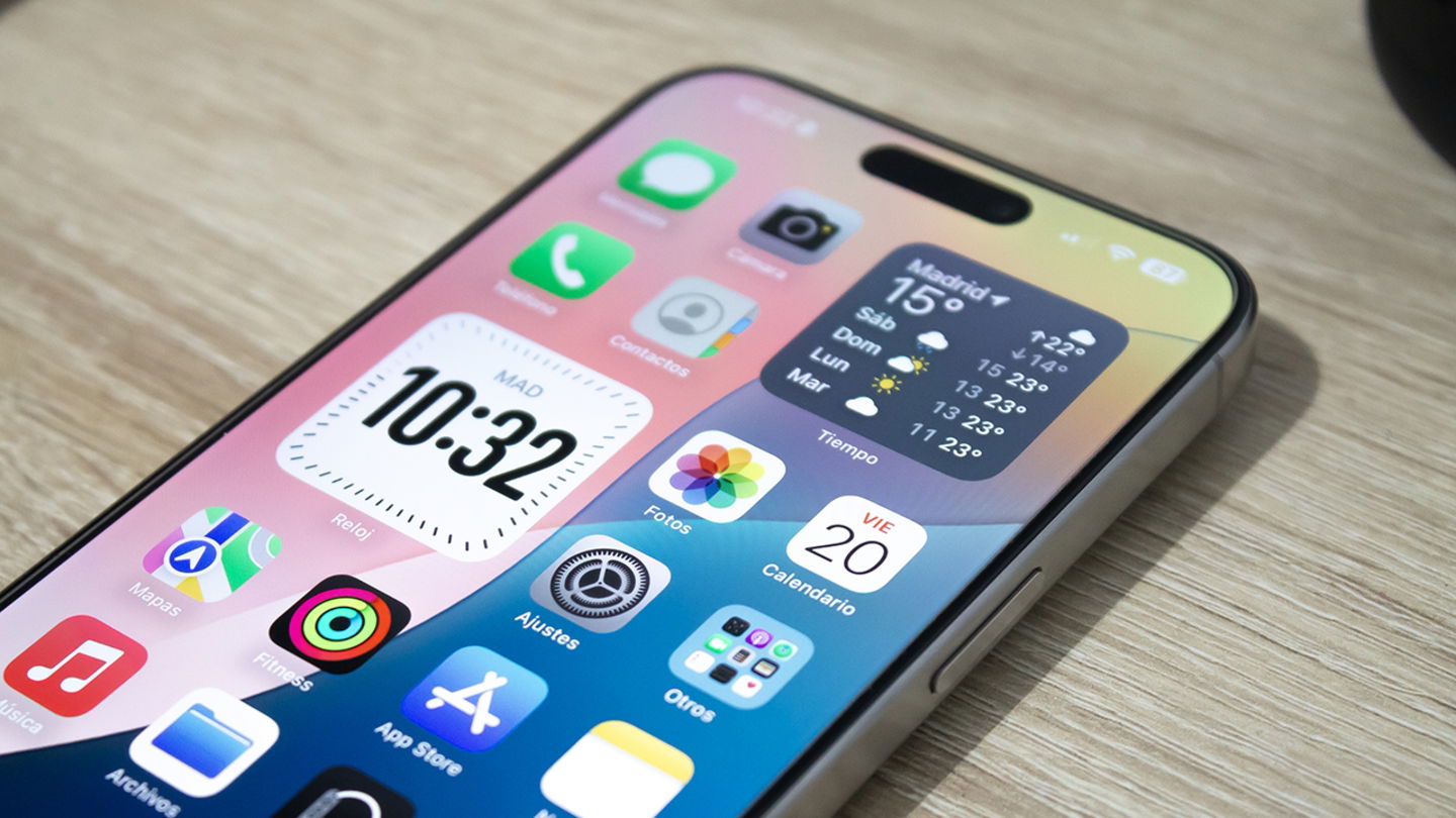 iPhone con iOS 18