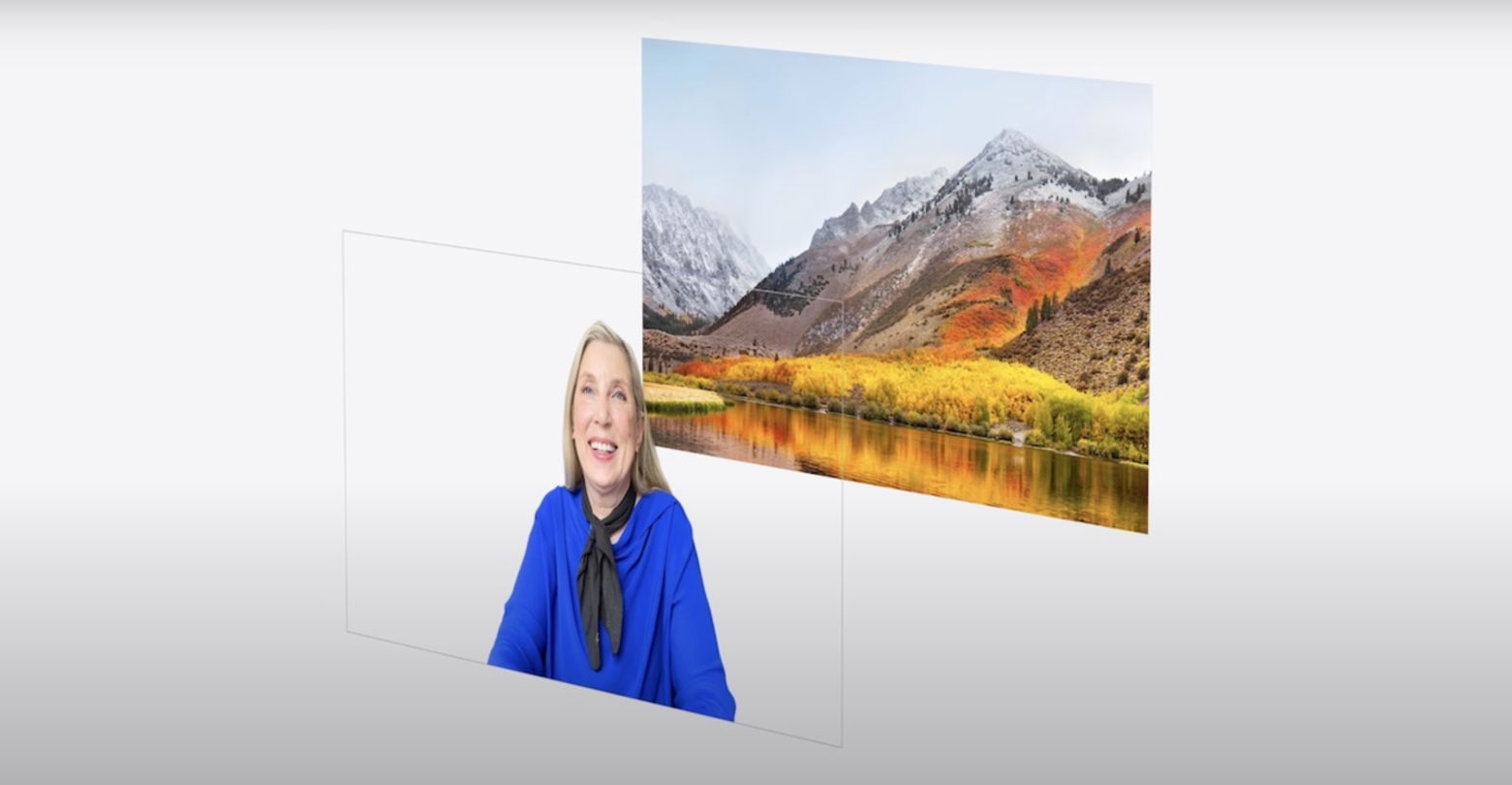 macOS Sequoia aplicara una segmentación avanzada para reemplazar fondos en videollamadas