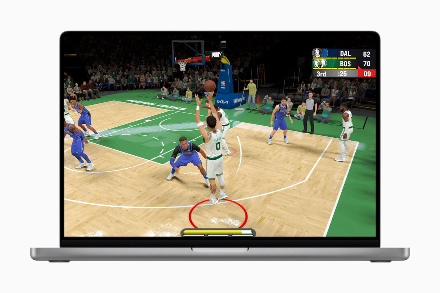 Juego de NBA en Mac