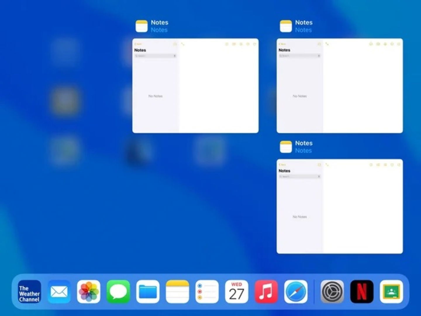 Notas iPadOS