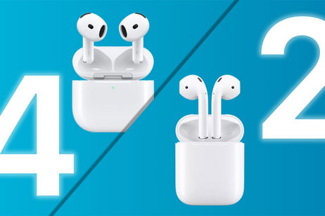 AirPods 4 vs AirPods 2, comparativa: todas las diferencias y novedades, ¿merece la pena el cambio?