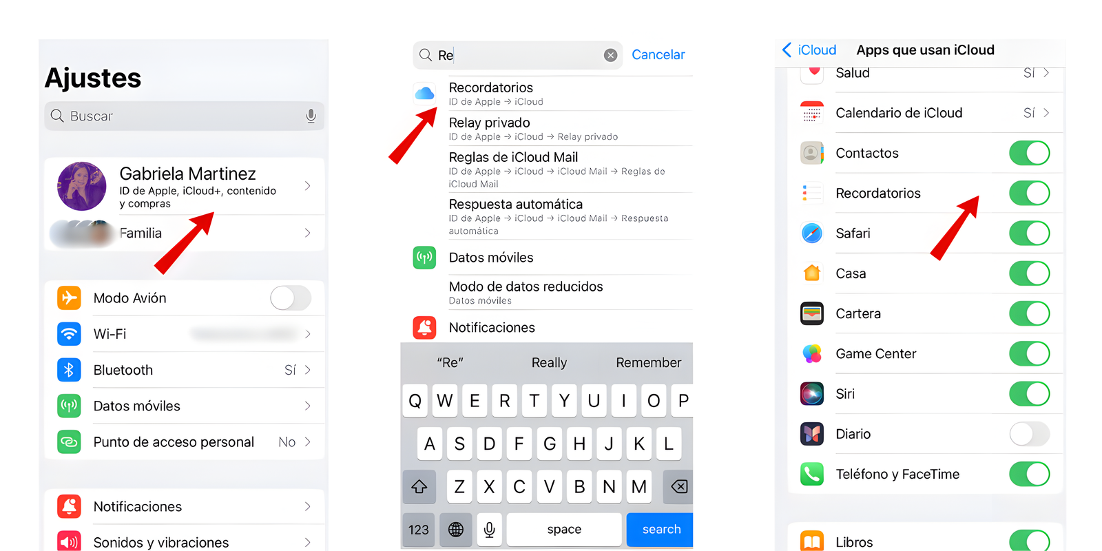 Cómo crear una lista de la compra familiar y compartida desde el iPhone