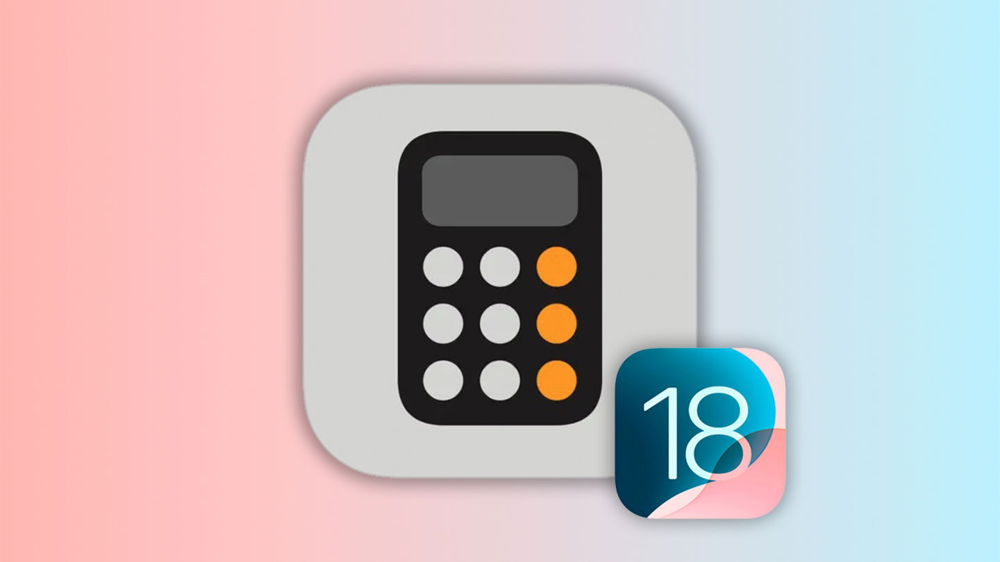 Icono de la app Calculadora y de iOS 18