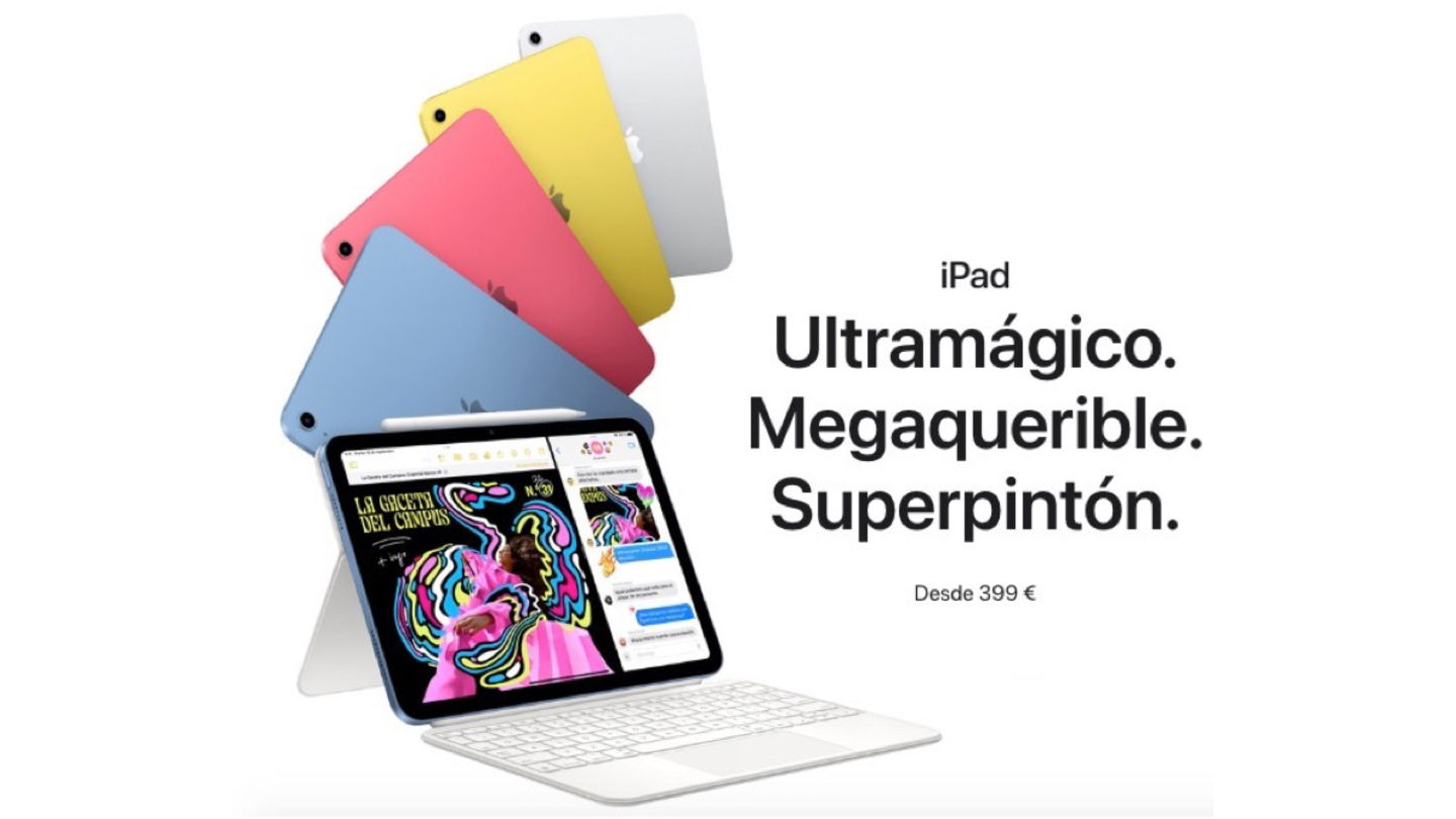 Promocional del iPad 10