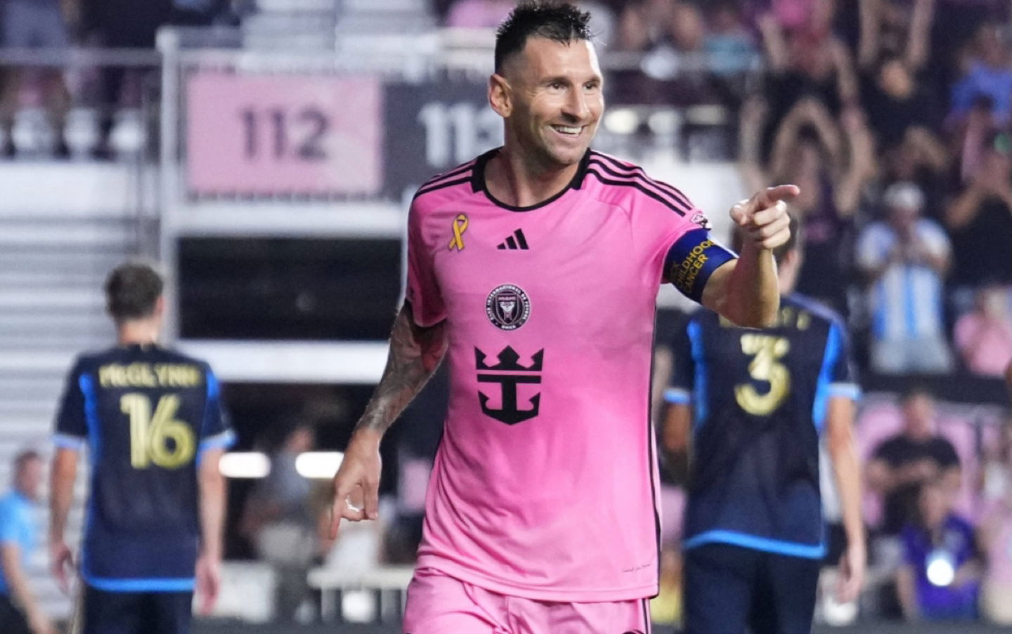 Lionel Messi con el Inter Miami