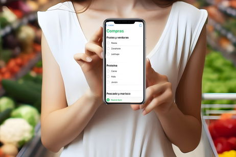 Cómo crear una lista de la compra familiar y compartida desde el iPhone