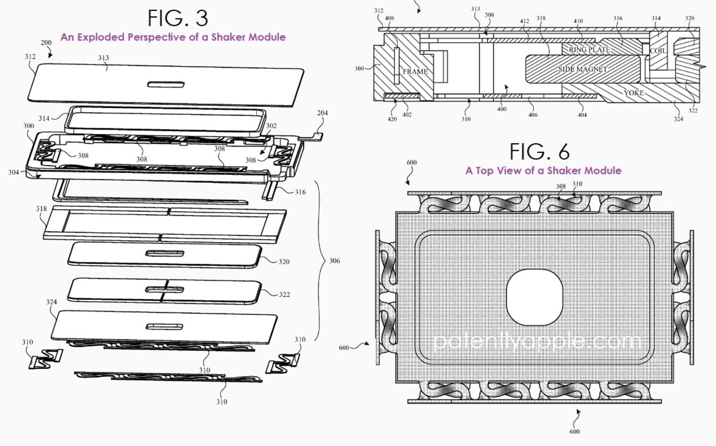 Patente describiendo un componente para un MacBook