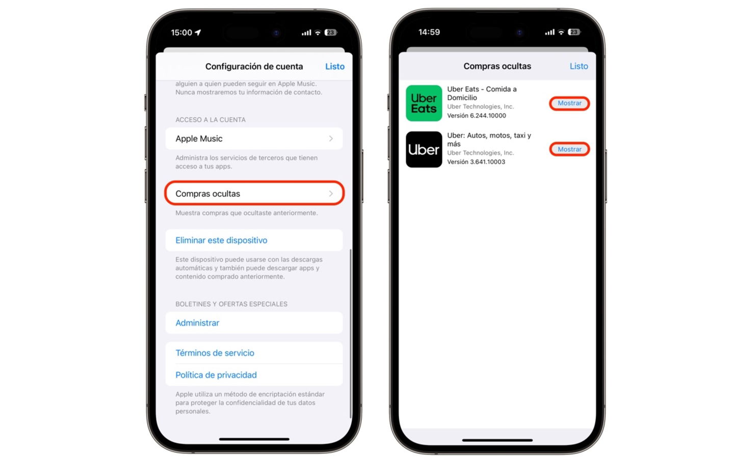 Compras ocultas en la App Store