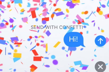 WhatsApp tendrá un efecto confeti. Algo que los usuarios de iPhone llevamos años utilizando