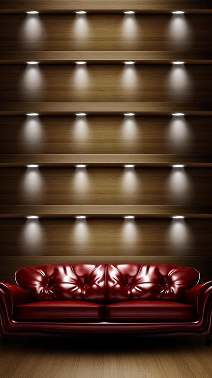 It's becoming fashionable: the best library wallpapers for iPhone