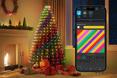 Las luces definitivas para tu árbol de Navidad: puedes dibujar desde el iPhone y están en oferta