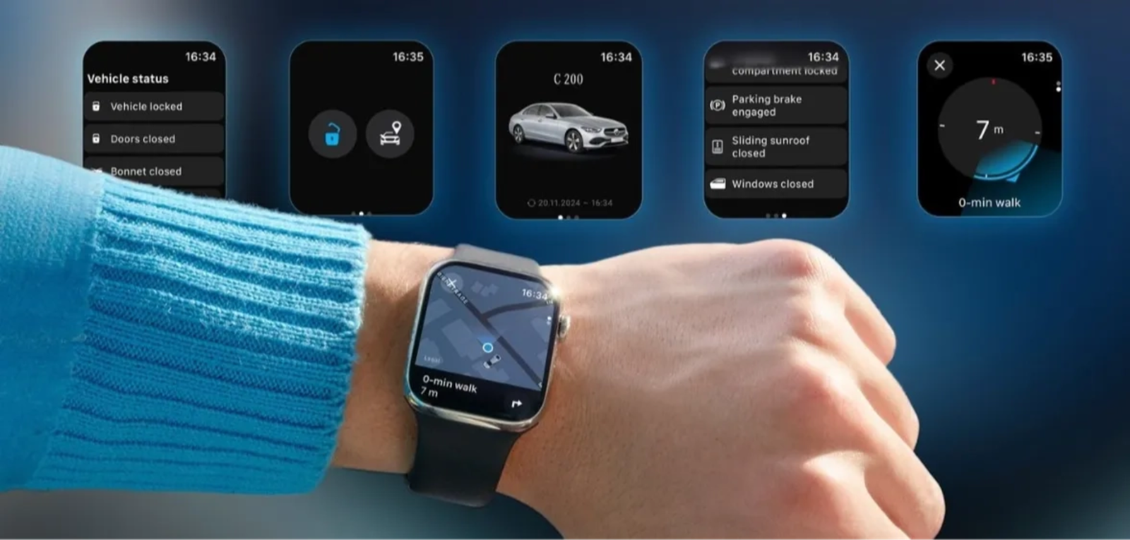 Mercedes en Apple Watch