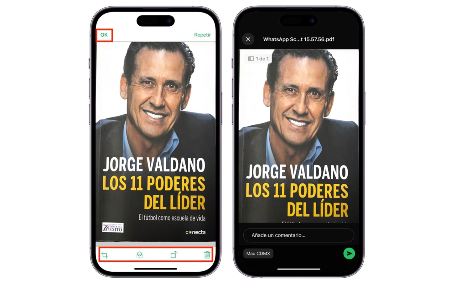 Envío previo PDF en WhatsApp