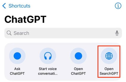 Chatppt shortcuts available