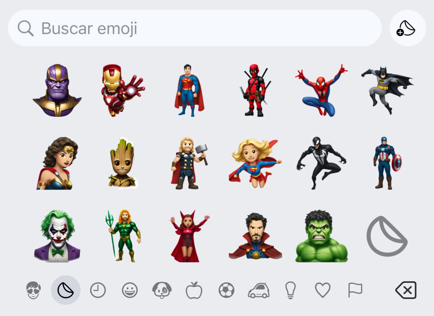 Emojis de Marvel