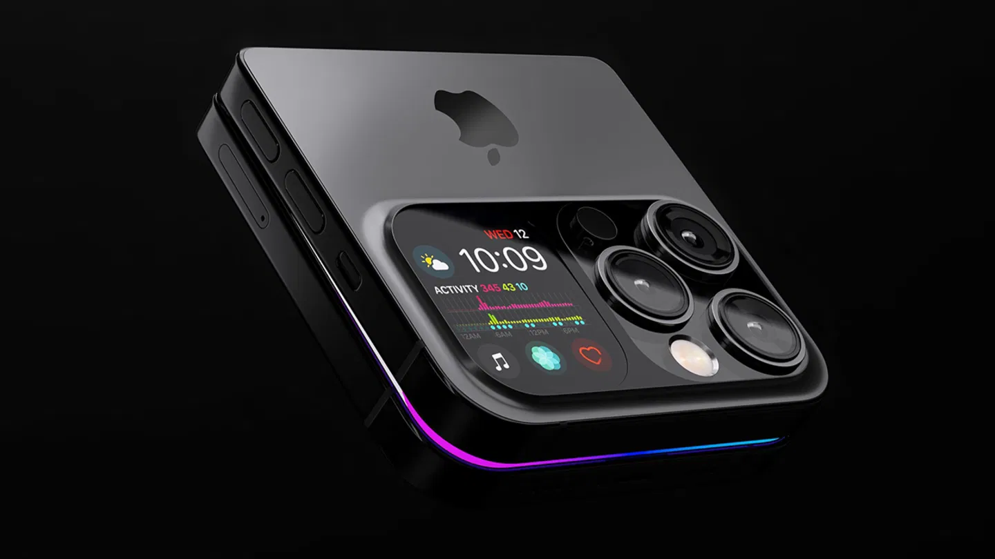 Concepto de iPhone plegable de Michal Dufka