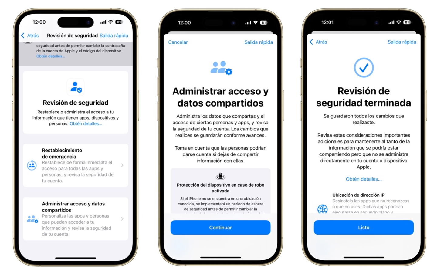 La privacidad en el iPhone es crucial gracias a esta revisión de seguridad