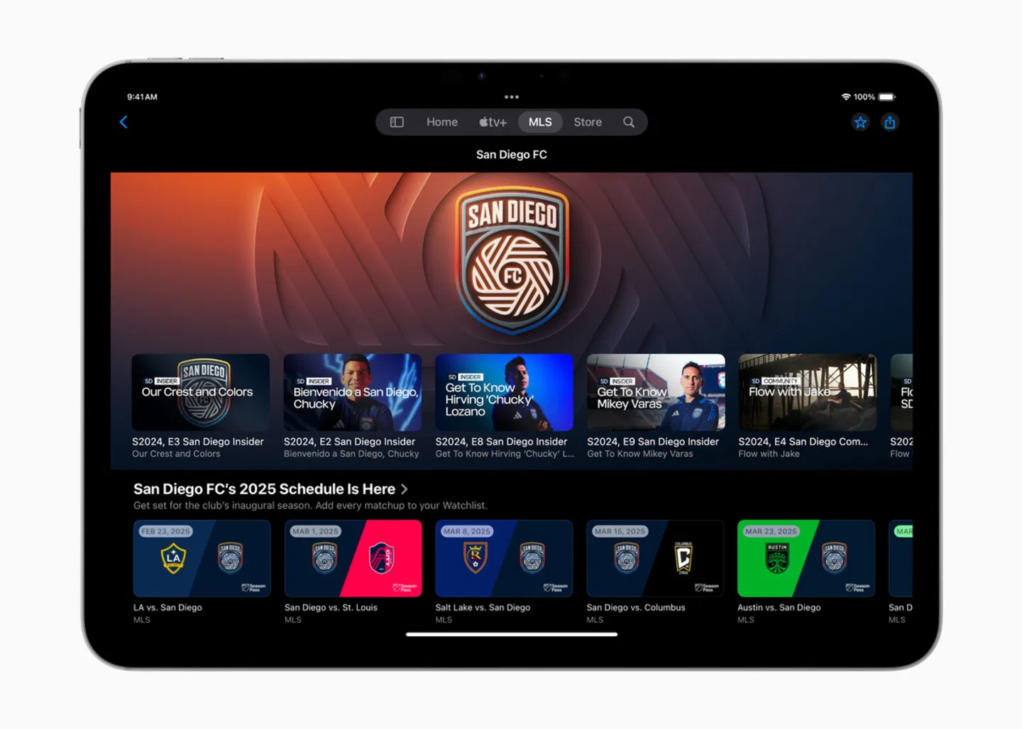 MLS Season Pass 2025 en Apple